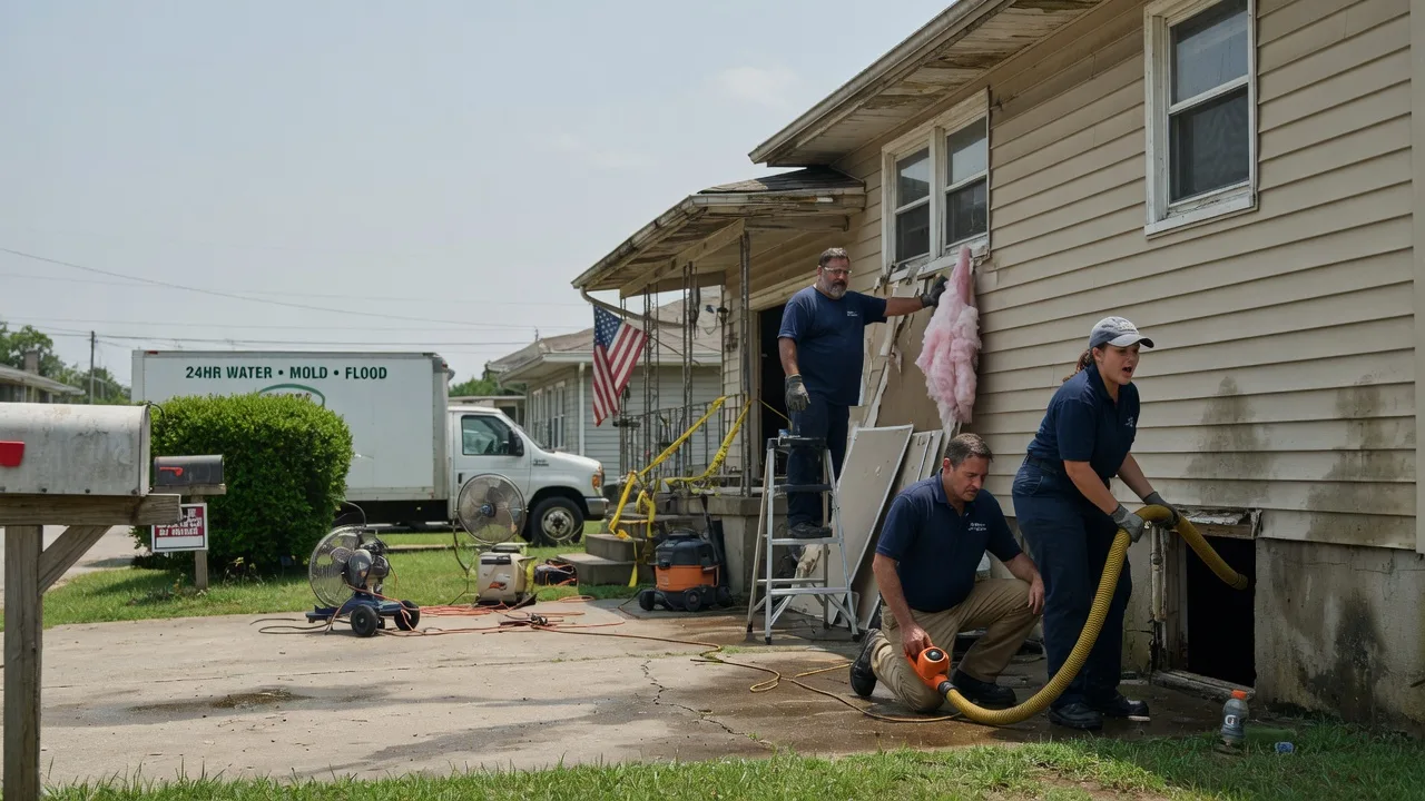 Water Damage Repair in Mineral Springs, AR near me